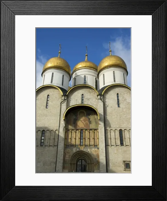 Framed Print : Russia, Moscow, Kremlin, Cathedral of the Dormition, RESTRICTED: Not available for