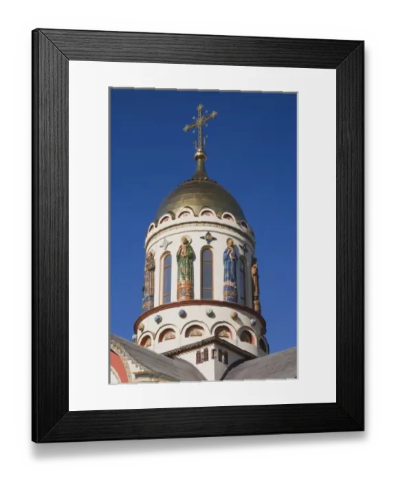 Framed Print : Russia, Black Sea Coast, Sochi, Church of Prince Vladimir Framed Print : Russia, Black Sea Coast, Sochi, Church of Prince Vladimir