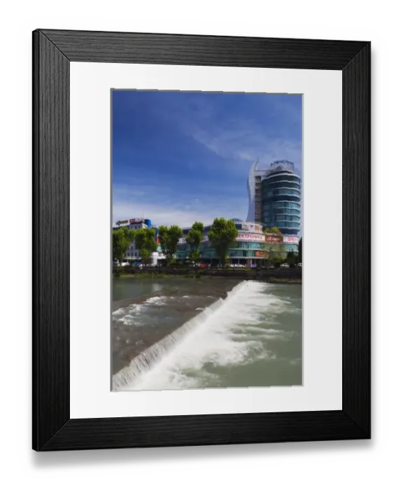 Framed Print : Russia, Black Sea Coast, Sochi, shopping center by Sochi River Framed Print : Russia, Black Sea Coast, Sochi, shopping center by Sochi River