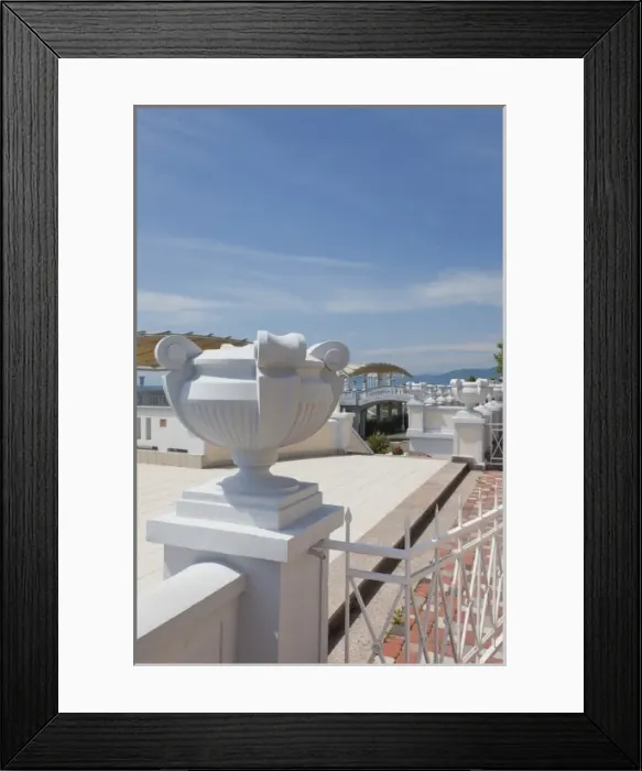 Framed Print : Russia, Black Sea Coast, Sochi, Riviera Beach Framed Print : Russia, Black Sea Coast, Sochi, Riviera Beach