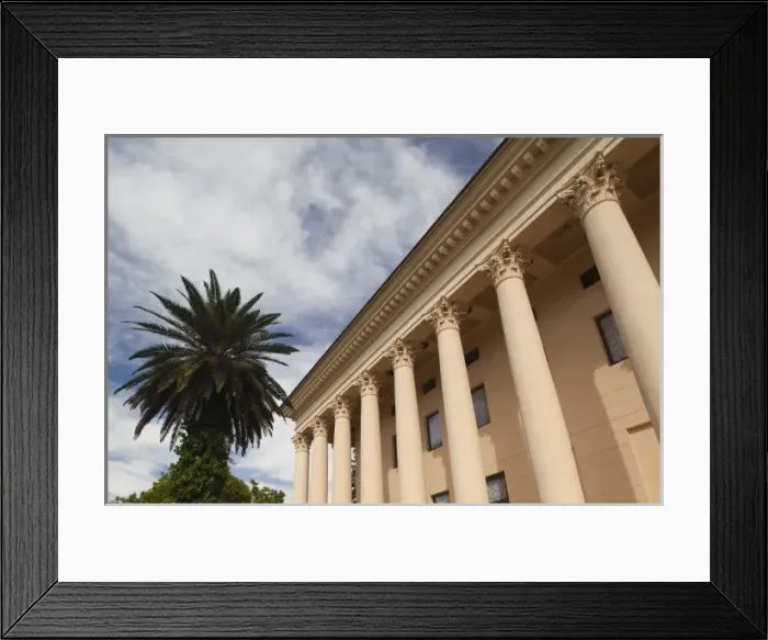Framed Print : Russia, Black Sea Coast, Sochi, Winter Theater Framed Print : Russia, Black Sea Coast, Sochi, Winter Theater