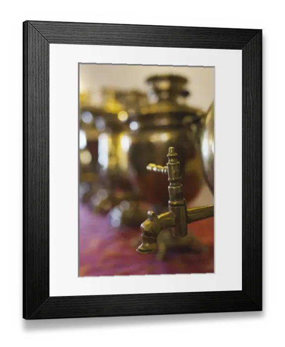 Framed Print : Russia, Vladimir Oblast, Golden Ring, Suzdal, samovar, tea kettle, collection Framed Print : Russia, Vladimir Oblast, Golden Ring, Suzdal, samovar, tea kettle, collection