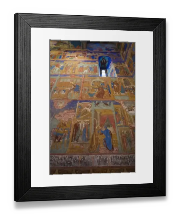 Framed Print : Russia, Vladimir Oblast, Golden Ring, Suzdal, Saviour Monastery of Saint Euthymius