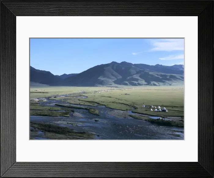 Framed Print : Jyekundo valley Framed Print : Jyekundo valley
