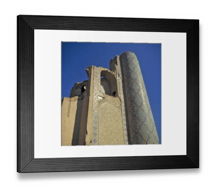 Framed Print : Uzbekistan, Bukhara. The minaret is where the adhan, or the call to prayer, was issued Framed Print : Uzbekistan, Bukhara. The minaret is where the adhan, or the call to prayer, was issued