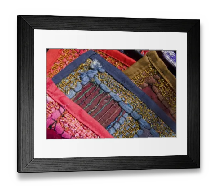 Framed Print : Cushions for sale in Bur Dubai Souk, Dubai, United Arab Emirates, Middle East Framed Print : Cushions for sale in Bur Dubai Souk, Dubai, United Arab Emirates, Middle East