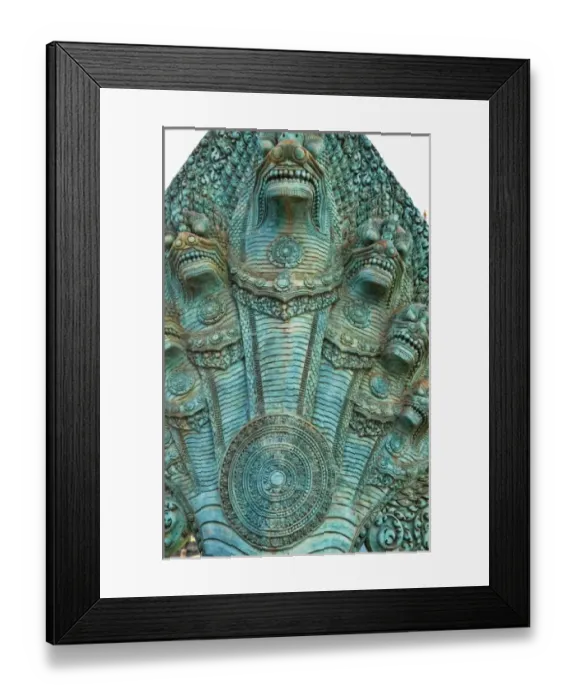 Framed Print : Bronze close-up artwork in downtown Siem Reap, Cambodia Framed Print : Bronze close-up artwork in downtown Siem Reap, Cambodia