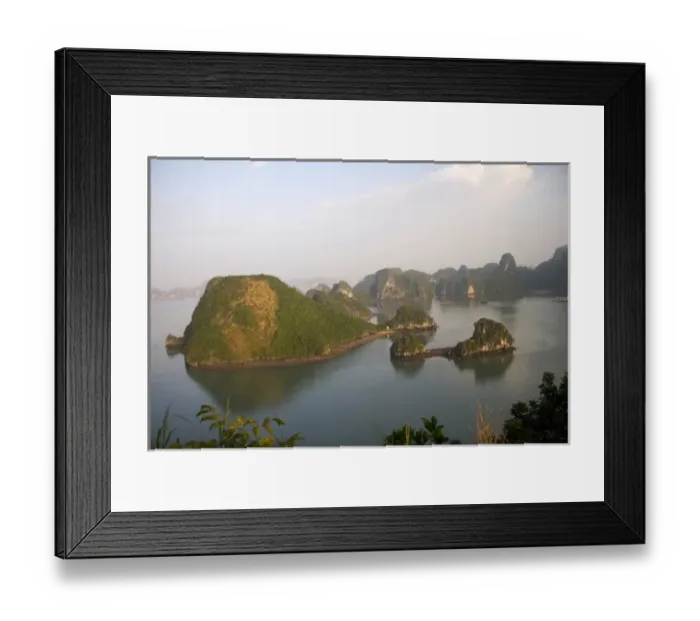 Framed Print : Ha Long Bay, Vietnam. UNESCO declared World Heritage area, Ha Long Bay is a serious Framed Print : Ha Long Bay, Vietnam. UNESCO declared World Heritage area, Ha Long Bay is a serious