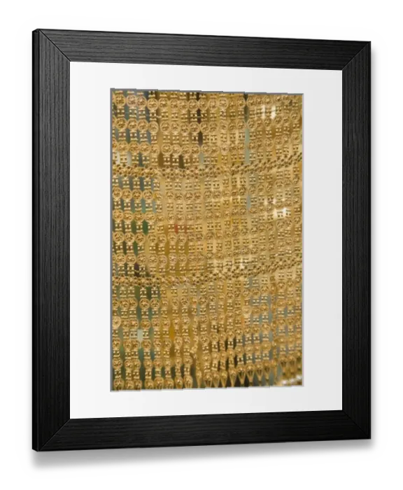 Framed Print : Unknown. United Arab Emirates, Dubai, Deira. Deira Gold Souk  /  Market  /  Gold Jewelry
