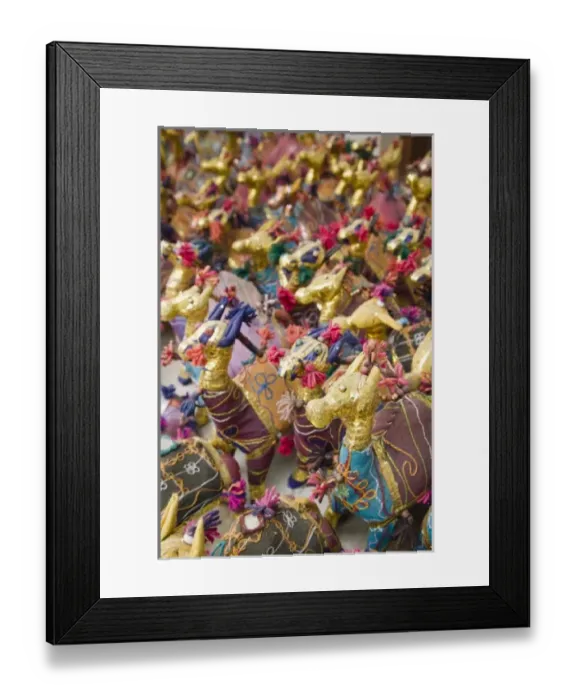 Framed Print : United Arab Emirates, Dubai, Bur Dubai. Bastakia Quarter  /  Old Dubai Area-Handmade