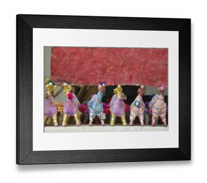Framed Print : United Arab Emirates, Dubai, Bur Dubai. Bastakia Quarter  /  Old Dubai Area-Handmade