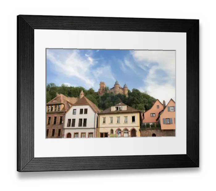 Framed Print : Wertheim, Germany Wertheim Castle Framed Print : Wertheim, Germany Wertheim Castle