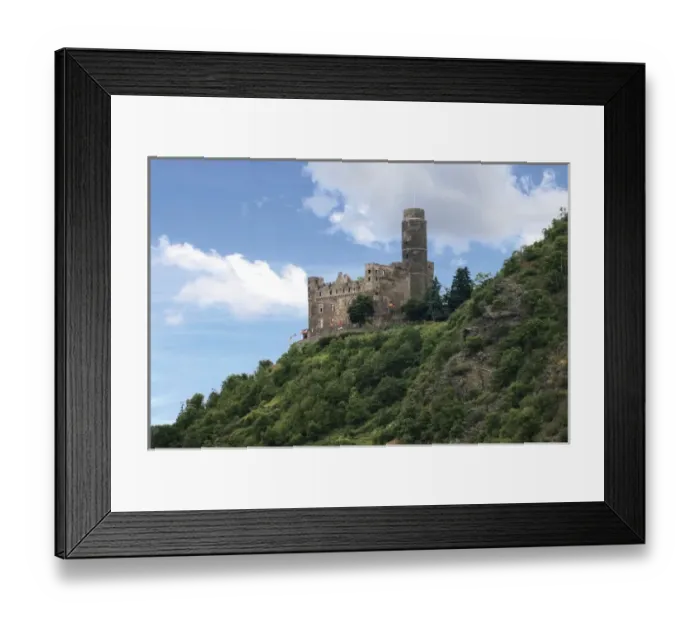 Framed Print : St. Goarshausen, Germany, Burg Maus Framed Print : St. Goarshausen, Germany, Burg Maus