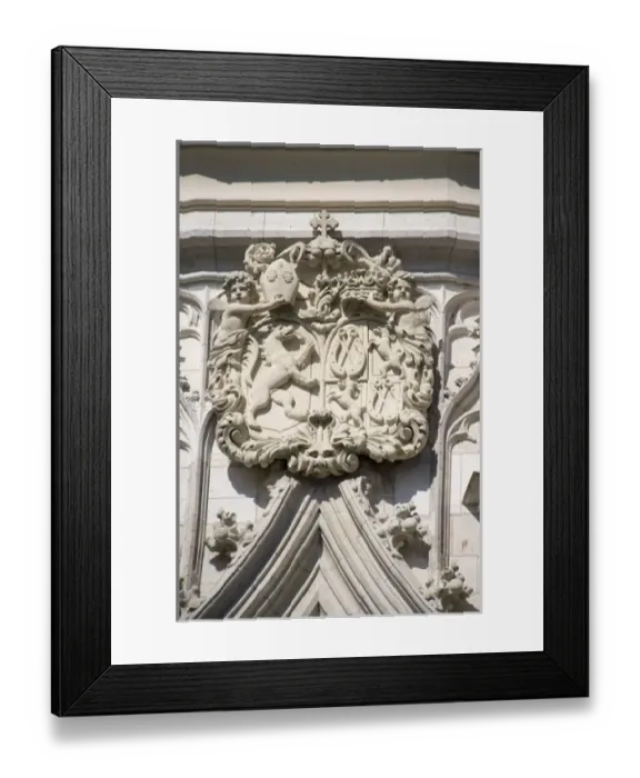 Framed Print : Europe, Germany, Bavaria, Passau, relief sculpture on St. Stephens Cathedral Framed Print : Europe, Germany, Bavaria, Passau, relief sculpture on St. Stephens Cathedral