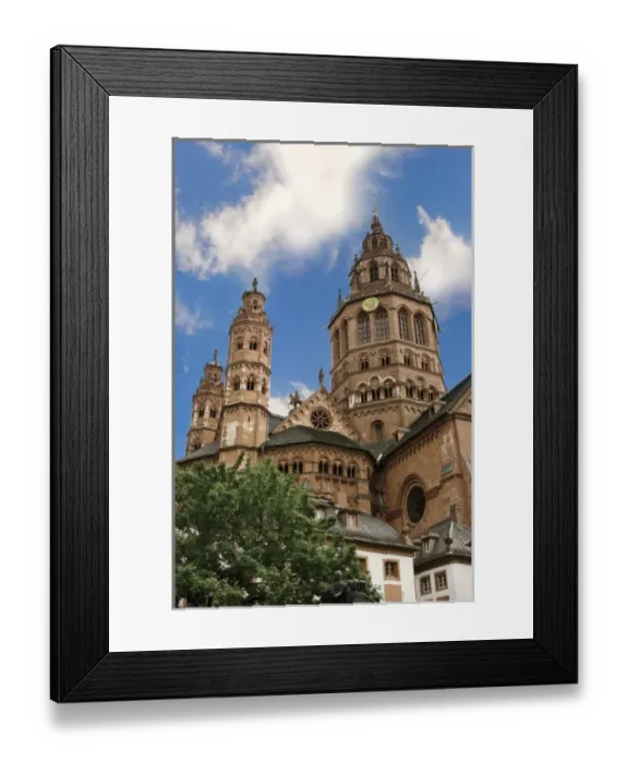 Framed Print : Mainz, Germany, Saint Martins Cathedral Framed Print : Mainz, Germany, Saint Martins Cathedral