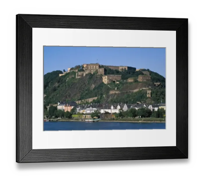 Framed Print : Germany, Rudesheim, Rhine River, Rhine Gorge, UNESCO World Heritage Site Framed Print : Germany, Rudesheim, Rhine River, Rhine Gorge, UNESCO World Heritage Site