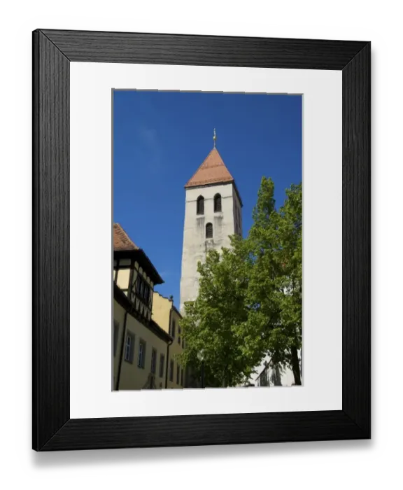Framed Print : Europe, Germany, Bavaria, Regensburg, tower Framed Print : Europe, Germany, Bavaria, Regensburg, tower
