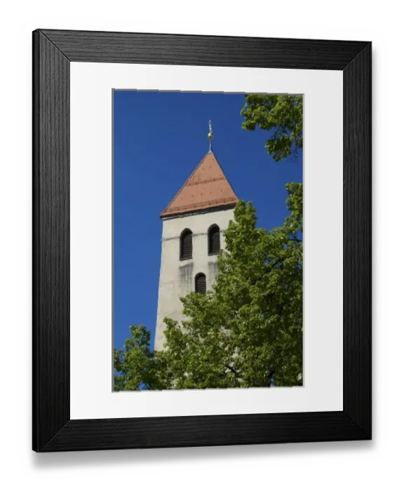 Framed Print : Europe, Germany, Bavaria, Regensburg, tower Framed Print : Europe, Germany, Bavaria, Regensburg, tower