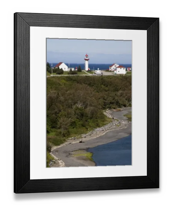 Framed Print : North America, Canada, Quebec, Gaspe Bay, Lighthouse Framed Print : North America, Canada, Quebec, Gaspe Bay, Lighthouse