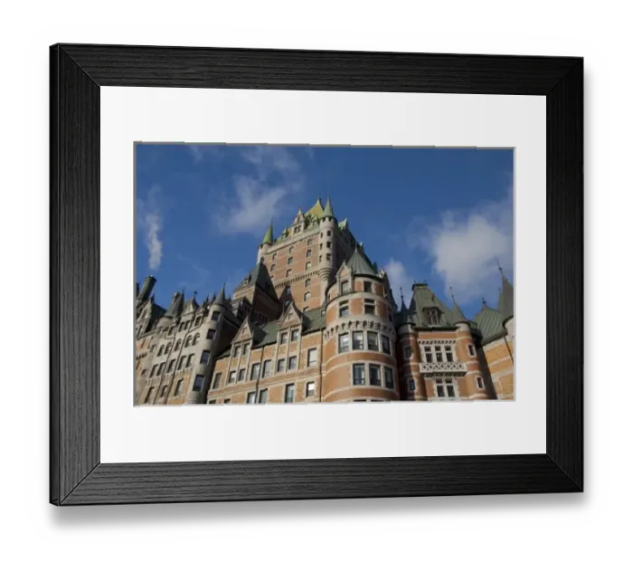 Framed Print : Canada, Quebec, Quebec City. Fairmont Chateau Frontenac Framed Print : Canada, Quebec, Quebec City. Fairmont Chateau Frontenac