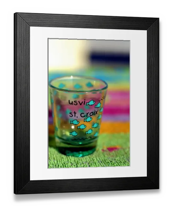Framed Print : Caribbean, US Virgin Islands