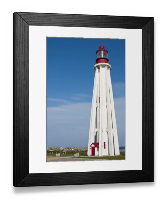 Framed Print : Quebec, Canada. Pointe-au-PAre Lighthouse in Rimouski Framed Print : Quebec, Canada. Pointe-au-PAre Lighthouse in Rimouski
