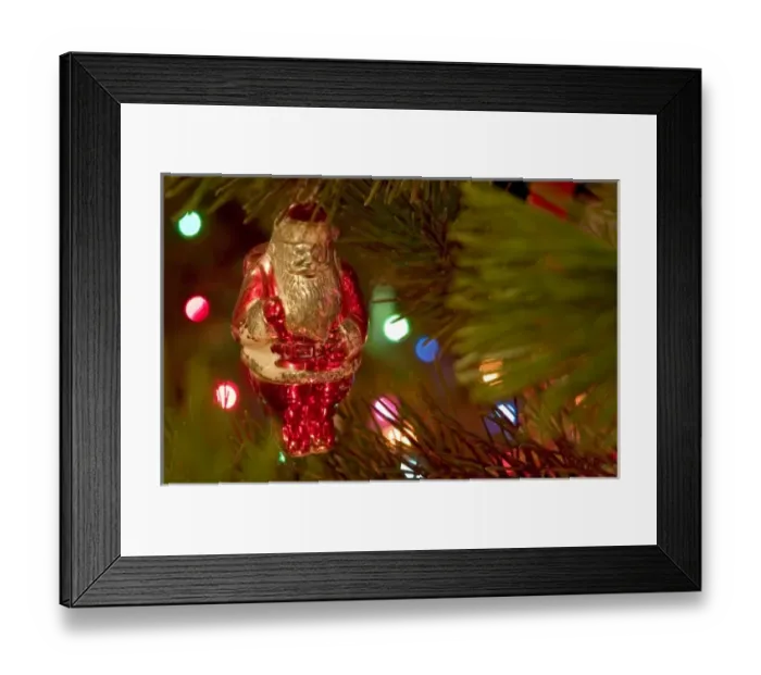 Framed Print : Christmas tree ornaments Framed Print : Christmas tree ornaments
