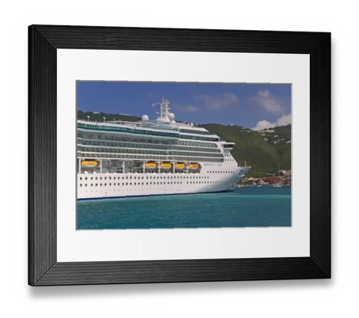 Framed Print : Royal Caribbean Cruise Line Framed Print : Royal Caribbean Cruise Line