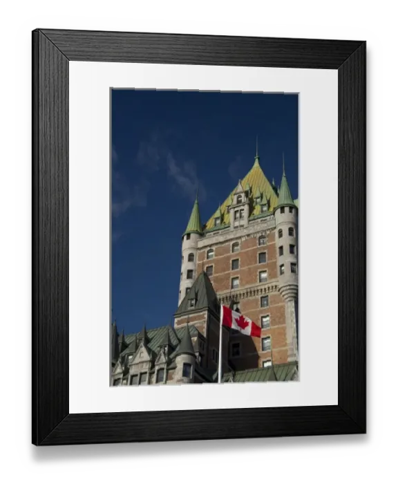 Framed Print : Canada, Quebec, Quebec City. Fairmont Chateau Frontenac Framed Print : Canada, Quebec, Quebec City. Fairmont Chateau Frontenac
