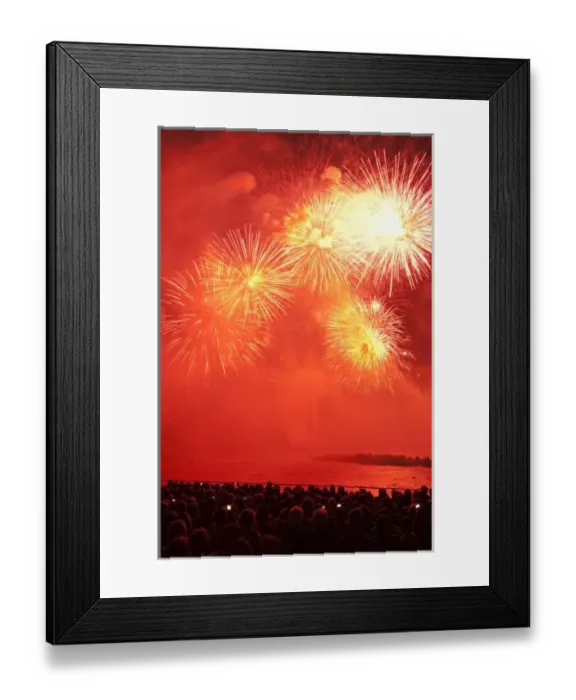 Framed Print : Quebec City, Quebec, Canada. Fireworks at Parc de la Chute-Montmorency (Montmorency Falls Park) Framed Print : Quebec City, Quebec, Canada. Fireworks at Parc de la Chute-Montmorency (Montmorency Falls Park)