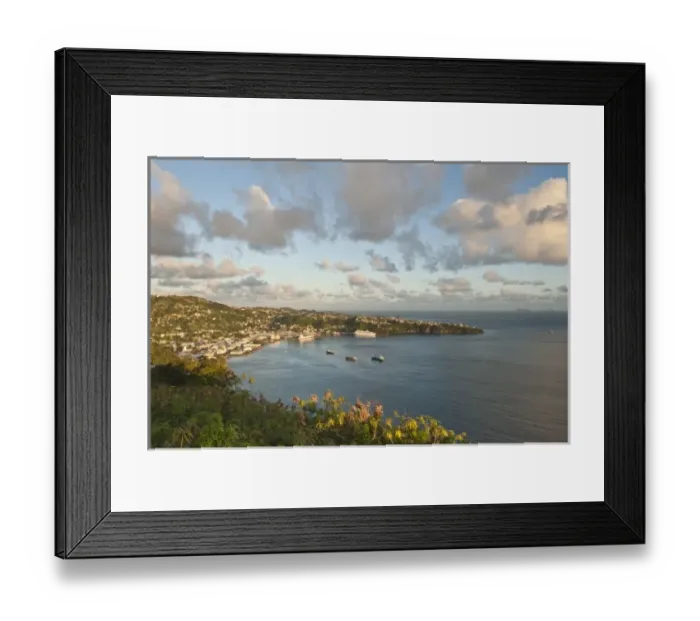 Framed Print : Kingstown Harbor, St. Vincent and the Grenadines. Boudicca Fred Olsen Cruise Lines at dock Framed Print : Kingstown Harbor, St. Vincent and the Grenadines. Boudicca Fred Olsen Cruise Lines at dock