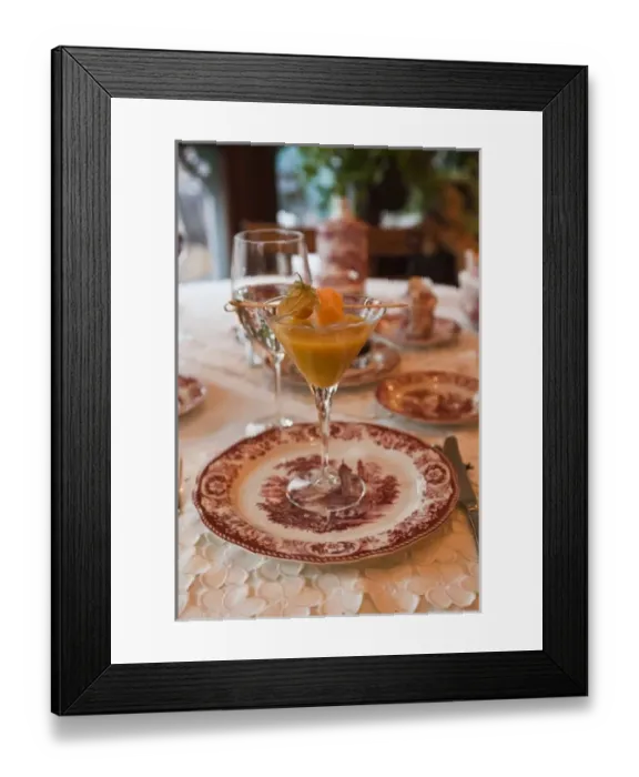 Framed Print : Quebec City, Quebec, Canada. Breakfast at Maison Jean-Alfred Moisan Bed & Breakfast Framed Print : Quebec City, Quebec, Canada. Breakfast at Maison Jean-Alfred Moisan Bed & Breakfast