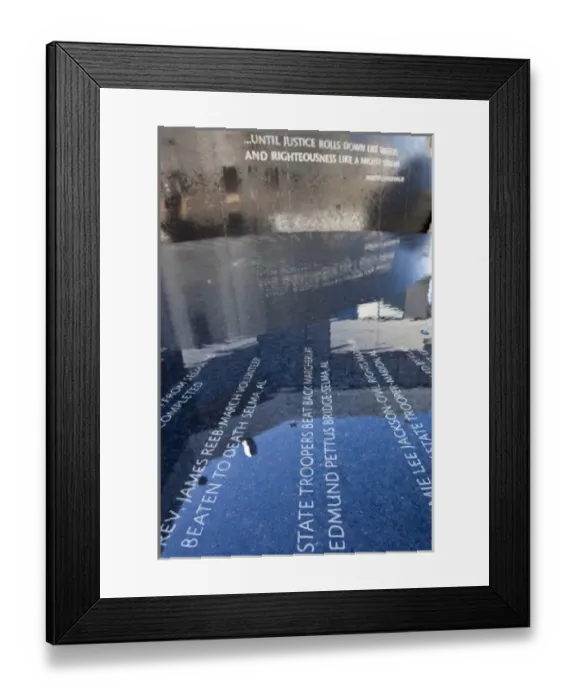 Framed Print : USA, Alabama, Montgomery. Civil Rights Memorial and Center Framed Print : USA, Alabama, Montgomery. Civil Rights Memorial and Center