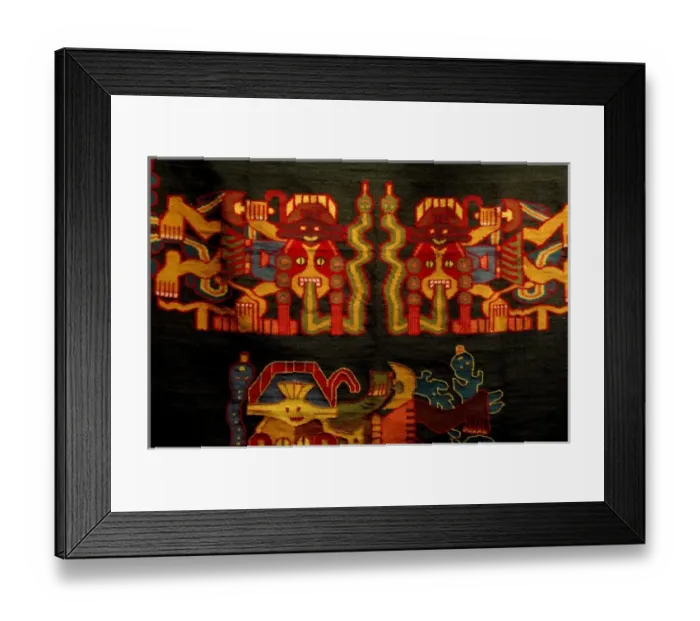 Framed Print : South America, Peru, Lima. National Museum of Archaeology & Anthropology. Sample Framed Print : South America, Peru, Lima. National Museum of Archaeology & Anthropology. Sample