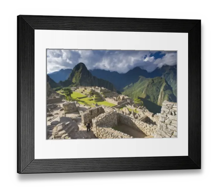Framed Print : Machu Picchu, ancient ruins, UNESCO world heritage site, Peru Framed Print : Machu Picchu, ancient ruins, UNESCO world heritage site, Peru