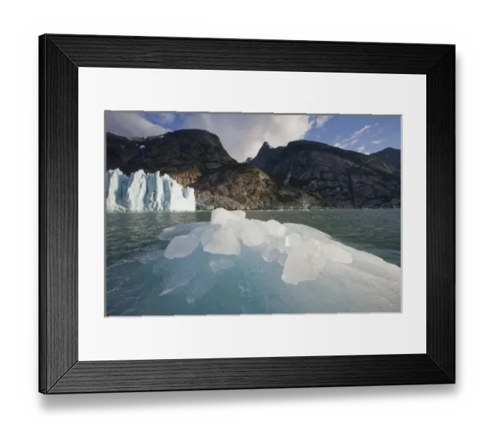 Framed Print : USA, Alaska, Tongass National Forest, Tracy Arm - Fords Terror Wilderness, Setting