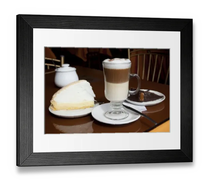 Framed Print : South America, Peru, Cuzco. Coffee and desserts. (UNESCO World Heritage Site) Credit as Framed Print : South America, Peru, Cuzco. Coffee and desserts. (UNESCO World Heritage Site) Credit as