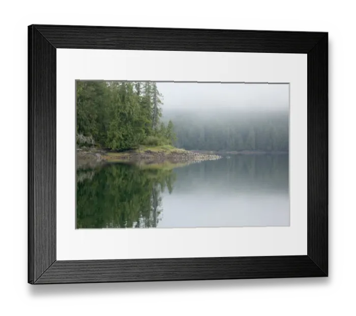 Framed Print : USA, Alaska, outside of Ketchikan in Southeast Alaska