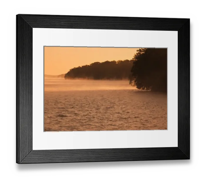 Framed Print : USA, Alabama, Florence. Lake Wilson, morning mist Framed Print : USA, Alabama, Florence. Lake Wilson, morning mist