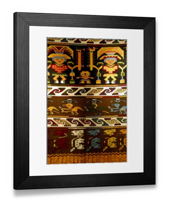 Framed Print : South America, Peru, Lima. National Museum of Archaeology & Anthropology. Sample Framed Print : South America, Peru, Lima. National Museum of Archaeology & Anthropology. Sample