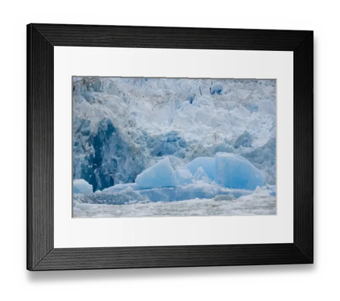 Framed Print : USA, Alaska, Tongass National Forest, Tracy Arm - Fords Terror Wilderness, Densely