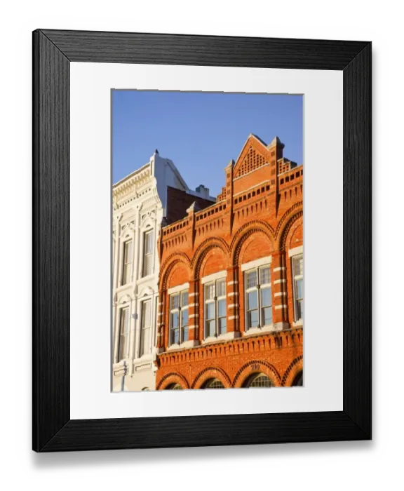 Framed Print : USA, Alabama, Montgomery. Detail of building on Commerce Street Framed Print : USA, Alabama, Montgomery. Detail of building on Commerce Street