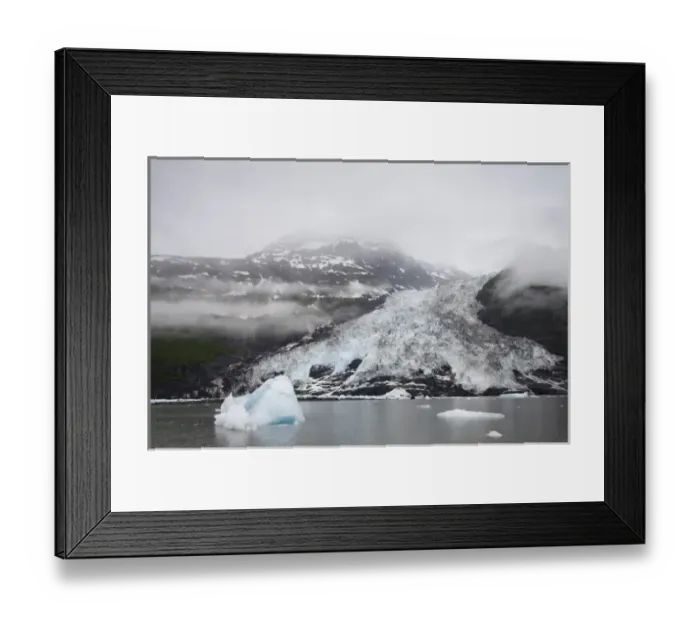 Framed Print : USA, Alaska, Prince William Sound, Blue ice face of Coxe Glacier in College Fjord Framed Print : USA, Alaska, Prince William Sound, Blue ice face of Coxe Glacier in College Fjord