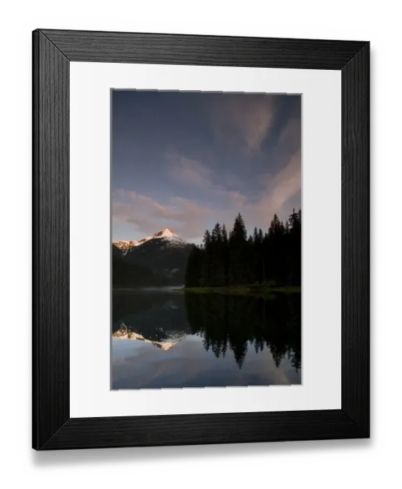 Framed Print : USA, Alaska, Misty Fjords National Monument, Setting sun lights rainforest on cliffs Framed Print : USA, Alaska, Misty Fjords National Monument, Setting sun lights rainforest on cliffs