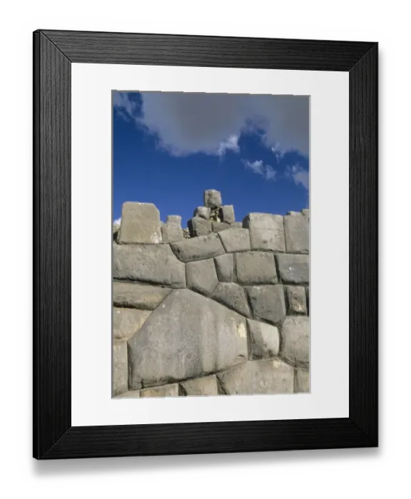 Framed Print : Peru, Cuzco, Sacsayhuaman fortress, one of best examples of Inca stone work Framed Print : Peru, Cuzco, Sacsayhuaman fortress, one of best examples of Inca stone work