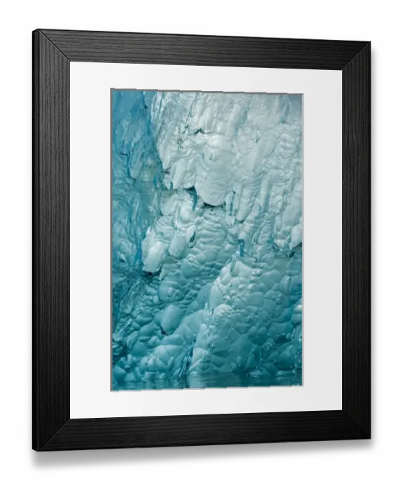 Framed Print : USA, Alaska, Tongass National Forest, Tracy Arm - Fords Terror Wilderness, Deep blue