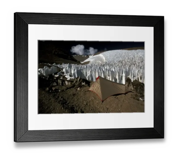 Framed Print : South America, Peru, Andean Mountains. Camping Framed Print : South America, Peru, Andean Mountains. Camping