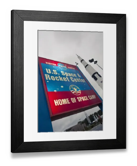 Framed Print : USA, Alabama, Huntsville. US Space and Rocket Center, Saturn V rocket, used in moon launch Framed Print : USA, Alabama, Huntsville. US Space and Rocket Center, Saturn V rocket, used in moon launch