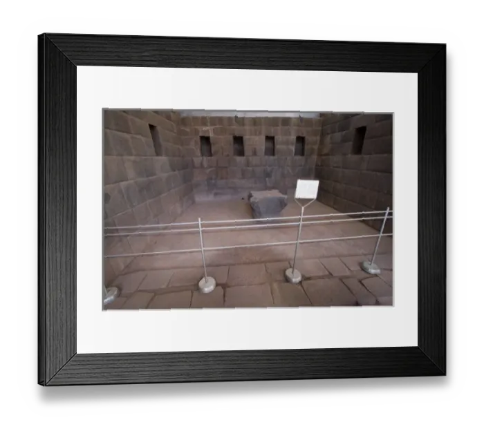 Framed Print : South America - Peru - Cusco. Inca site of Coricancha (once the Inca Empire s Framed Print : South America - Peru - Cusco. Inca site of Coricancha (once the Inca Empire s