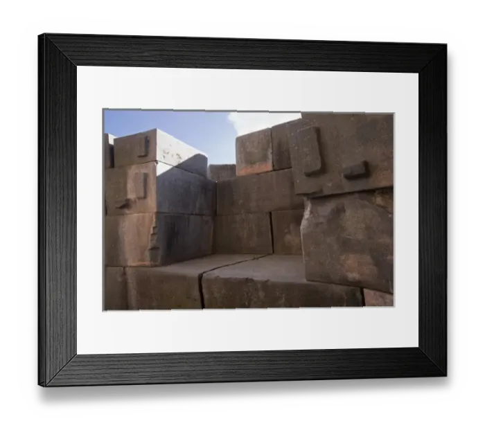 Framed Print : South America - Peru - Cusco. Inca site of Coricancha (once the Inca Empire s Framed Print : South America - Peru - Cusco. Inca site of Coricancha (once the Inca Empire s